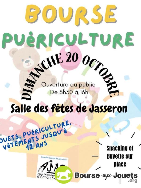 Bourse jouets puericulture