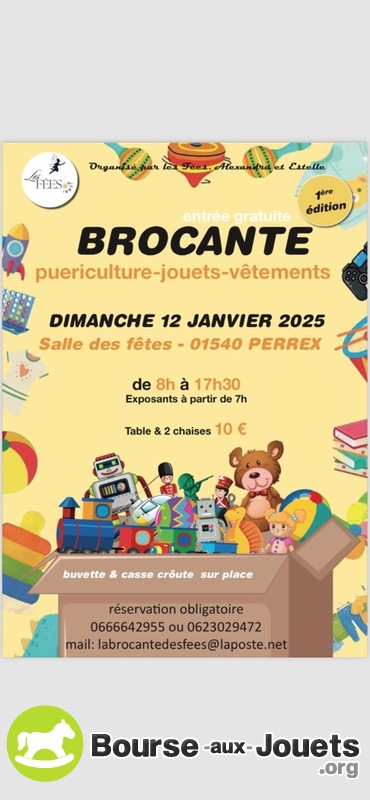 Bourse aux jouets puériculture