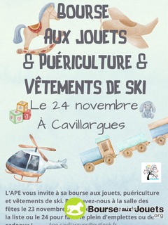 Photo de la bourse aux jouets Bourse aux jouets puériculture et affaires de ski