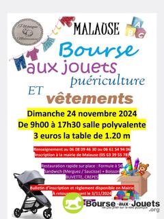 Photo de la bourse aux jouets Bourse aux jouets, puériculture et vêtements