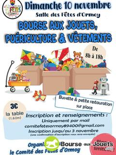 Photo de la bourse aux jouets Bourse aux jouets, puériculture et vêtements