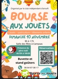 Bourse aux jouets , puericulture et vêtements enfants.