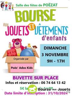 Photo de la bourse aux jouets Bourse aux jouets, puériculture et vêtements enfants