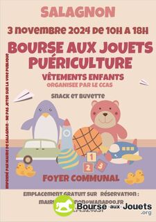 Photo de la bourse aux jouets Bourse aux jouets, puériculture et vêtements enfants