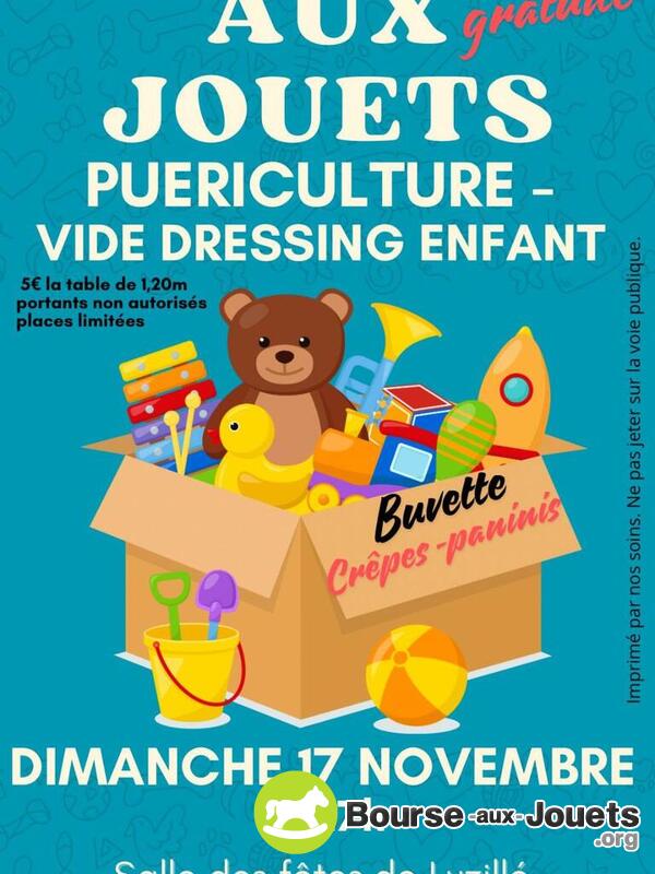 Bourse aux jouets, puériculture et vide dressing enfant