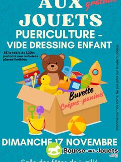 Photo de la bourse aux jouets Bourse aux jouets, puériculture et vide dressing enfant