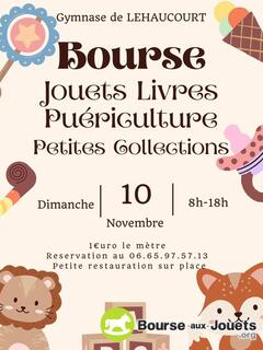 Photo de la bourse aux jouets Bourse jouets, puericulture, livres, petites collections