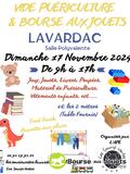 Photo Bourse aux jouets, puériculture, vêtements de 0 à 16 ans à Lavardac