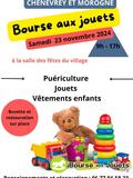 Bourse jouets puériculture vêtements enfants