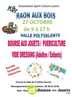 Photo de la bourse aux jouets Bourse aux jouets , puériculture ,vide dressing