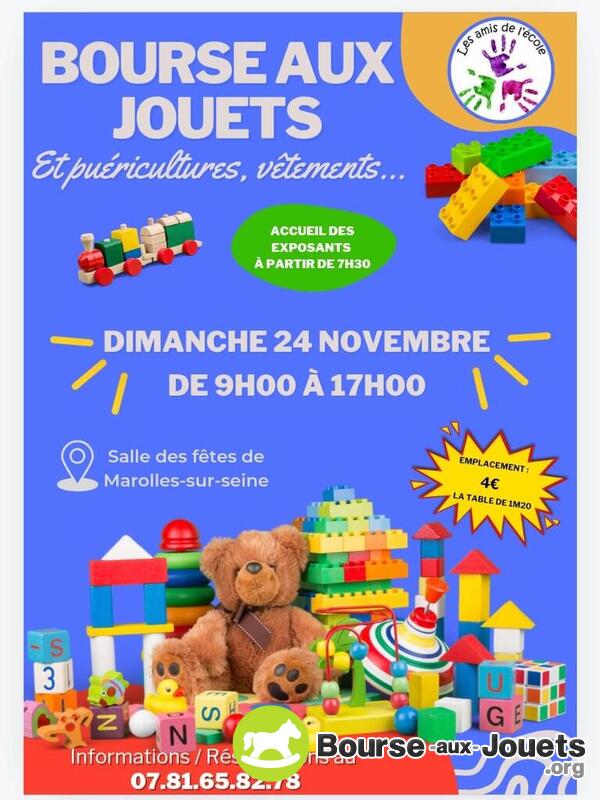 Bourse aux jouets, puéricultures et vêtements