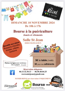 Photo de la bourse aux jouets Bourse aux jouets, puéricultures et vêtements enfants