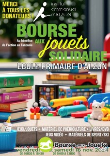 Photo de la bourse aux jouets Bourse aux jouets solidaire