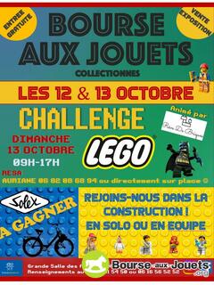 Photo de la bourse aux jouets Bourse jouets St Didier de Formans et challenge Lego