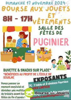 Photo de la bourse aux jouets Bourse aux jouets-vêtements au profit de l'école de Souilhe