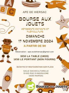 Photo de la bourse aux jouets Bourse aux jouets, vêtements enfants