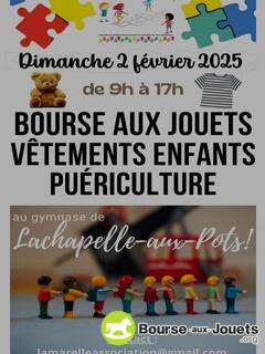 Photo de la bourse aux jouets Bourse aux jouets, vêtements enfants, articles de puéricultu