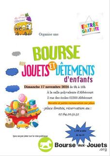 Photo de la bourse aux jouets bourse aux jouets ,vêtements d'enfants et puériculture