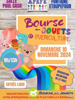 Photo de la bourse aux jouets bourse aux jouets, vêtements enfants et puériculture