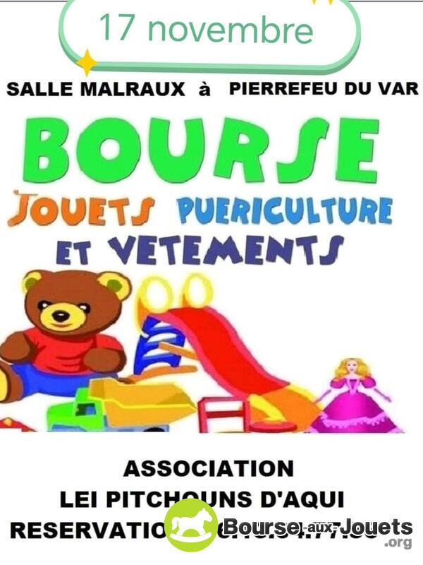 Bourse aux jouets vêtements enfants et puériculture