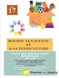 Bourse aux jouets, vêtements enfants et puériculture