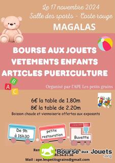 Photo de la bourse aux jouets Bourse aux jouets, vêtements et articles de puériculture