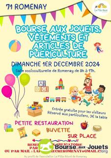 Photo de la bourse aux jouets Bourse aux jouets, vêtements et articles de puériculture