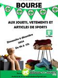 Bourse aux jouets, vêtements et articles de sport