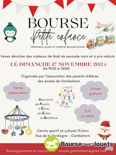 Photo de la bourse aux jouets Bourse aux jouets, vêtements et matériel de puériculture