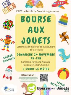 Photo de la bourse aux jouets Bourse aux jouets, vêtements et matériel de puériculture