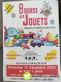 Photo de la bourse aux jouets Bourse aux jouets, vêtements et matériels de puériculture