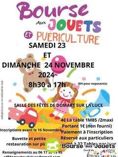 Photo de la bourse aux jouets Bourse aux jouets, vêtements et puériculture