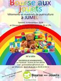 Bourse aux jouets, vêtements et puériculture