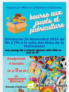 Photo de la bourse aux jouets Bourse aux jouets, vêtements et puériculture