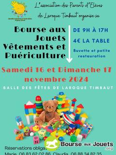 Photo de la bourse aux jouets Bourse aux jouets, vêtements et puériculture