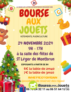 Photo de la bourse aux jouets Bourse aux jouets, vêtements et puériculture