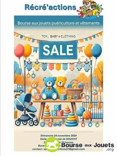 Photo de la bourse aux jouets Bourse aux jouets, vêtements et puériculture