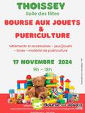 Bourse aux jouets, vêtements et puériculture