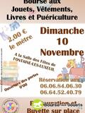 Bourse aux jouets vêtements,livre puériculture