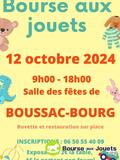 Bourse jouets,vêtements,puériculture