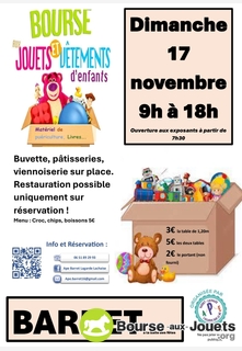 Photo de la bourse aux jouets Bourse à l'enfance