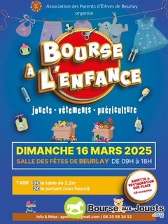 Photo de la bourse aux jouets Bourse à l’enfance