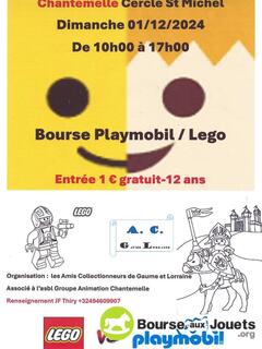 Photo de la bourse aux jouets Bourse Lego vs Playmobil