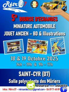 Photo de la bourse aux jouets Bourse de miniatures automobiles