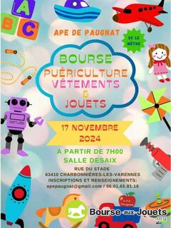 Photo de la bourse aux jouets Bourse puériculture et jouets