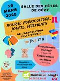 Photo Bourse puériculture, jouets, vêtements à Cézy