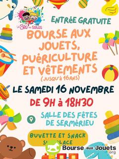 Photo de la bourse aux jouets Bourse Puériculture-Jouets-Vêtements (jusqu'à 14 ans)