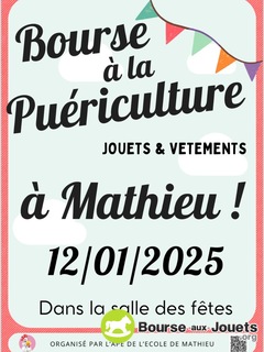 Photo de la bourse aux jouets Bourse puériculture de Mathieu