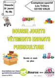 Bourse puériculture vêtements jouets enfants