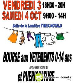 Photo de la bourse aux jouets Bourse aux vêtements 0-14 ans et articles de puériculture